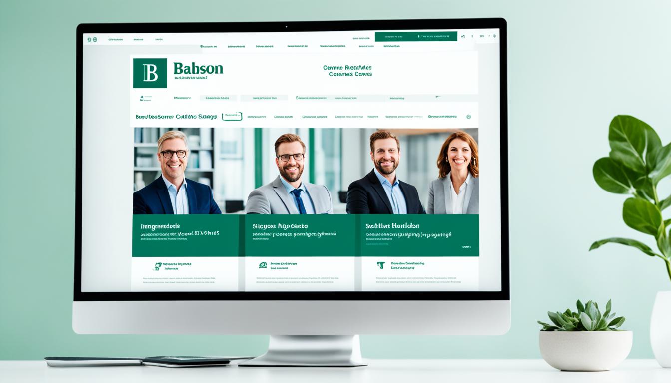 Babson College Online MBA